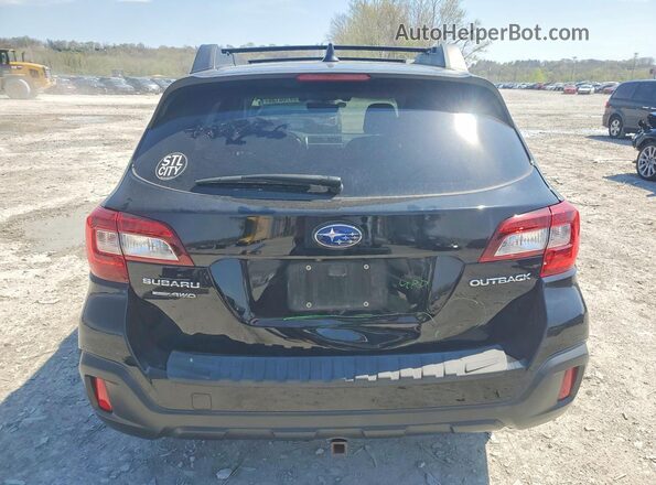 4S4BSAHC8J3248614 2018 SUBARU OUTBACK Черный Вид сзади