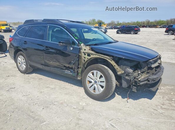 4S4BSAHC8J3248614 2018 SUBARU OUTBACK Черный Передняя правая четверть