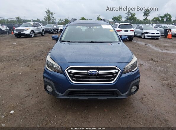 4S4BSAHC9K3202937 2019 SUBARU OUTBACK Blue Widok zestawu wskaźników