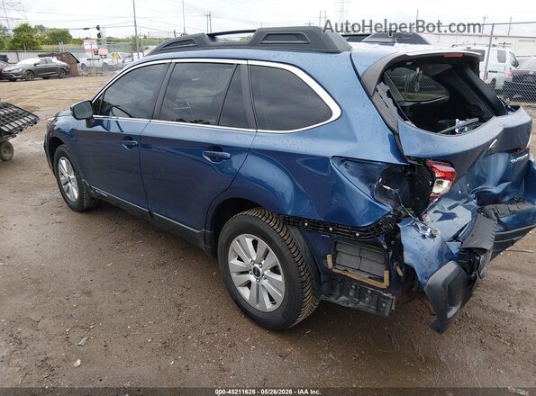 4S4BSAHC9K3202937 2019 SUBARU OUTBACK Blue Tył lewy