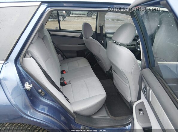 4S4BSAHC9K3202937 2019 SUBARU OUTBACK Blue Widok naklejki z numerem VIN