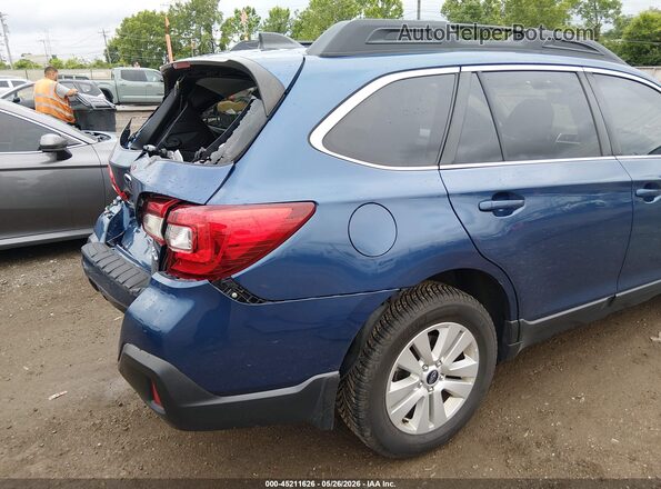 4S4BSAHC9K3202937 2019 SUBARU OUTBACK Blue Widok z przodu