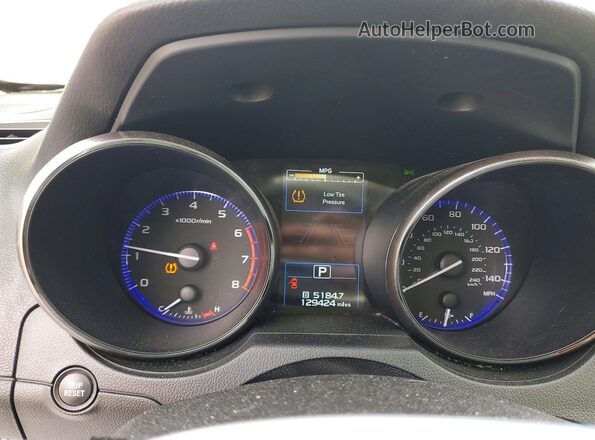 4S4BSAHCXG3336654 2016 SUBARU OUTBACK Белый Вид щитка приборов