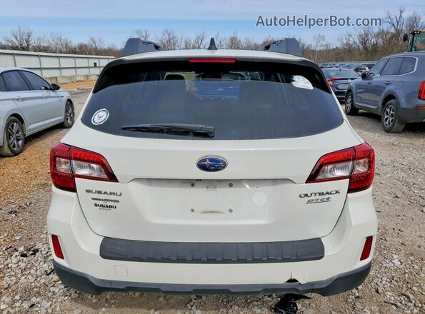 4S4BSAHCXG3336654 2016 SUBARU OUTBACK Белый Вид сзади