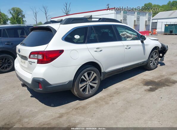 4S4BSAJC1K3285192 2019 SUBARU OUTBACK White უკანა მარჯვენა