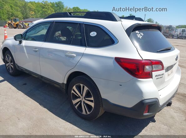 4S4BSAJC1K3285192 2019 SUBARU OUTBACK White უკანა მარცხენა
