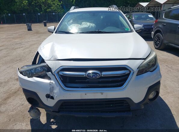 4S4BSAJC1K3285192 2019 SUBARU OUTBACK White ხელსაწყოთა პანელის ხედი