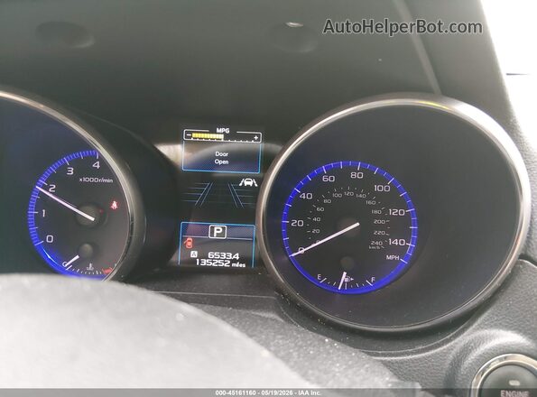4S4BSAJC2K3234509 2019 SUBARU OUTBACK Белый Вид задних сидений