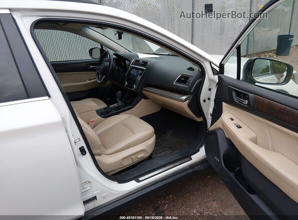 4S4BSAJC2K3234509 2019 SUBARU OUTBACK Белый Вид салона спереди