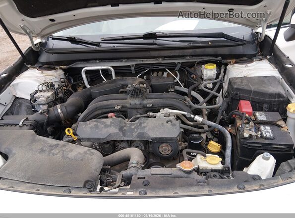 4S4BSAJC2K3234509 2019 SUBARU OUTBACK Белый Вид сзади