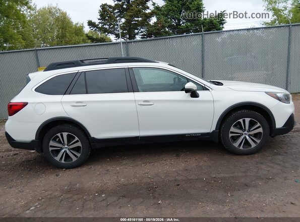 4S4BSAJC2K3234509 2019 SUBARU OUTBACK Белый Вид задней части салона