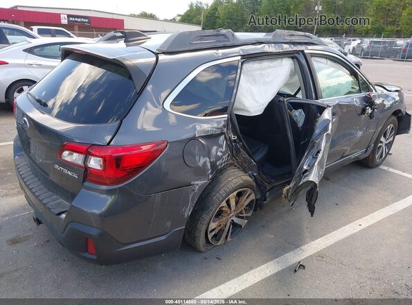 4S4BSAJC2K3272905 2019 SUBARU OUTBACK Gray Trasero derecho