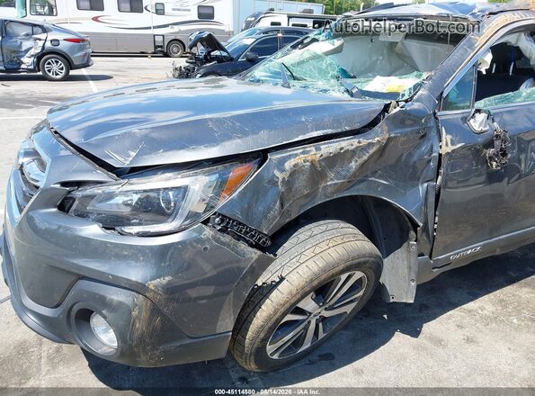 4S4BSAJC2K3272905 2019 SUBARU OUTBACK Gray Vista frontal