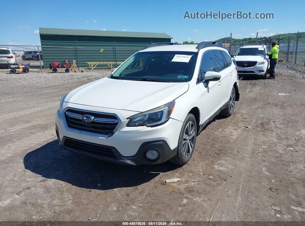 4S4BSAJC3K3326857 2019 SUBARU OUTBACK White Przód lewy