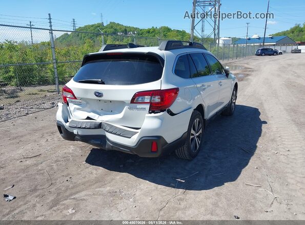 4S4BSAJC3K3326857 2019 SUBARU OUTBACK White Tył prawy