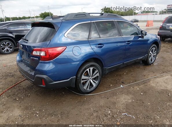 4S4BSAJC3K3340841 2019 SUBARU OUTBACK Синий 
