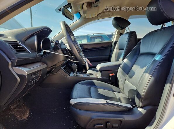 4S4BSAJC6K3384381 2019 SUBARU OUTBACK Белый Вид салона спереди