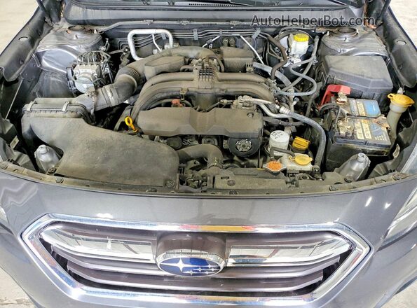4S4BSAJC8K3366108 2019 SUBARU OUTBACK Серый Вид задней части салона