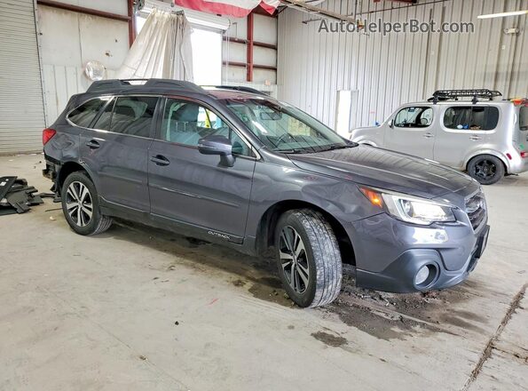4S4BSAJC8K3366108 2019 SUBARU OUTBACK Серый Передняя правая четверть