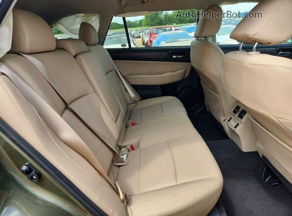 4S4BSAKC1J3359045 2018 SUBARU OUTBACK Green Rear interior view