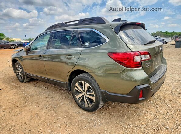 4S4BSAKC1J3359045 2018 SUBARU OUTBACK Green Rear left