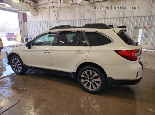 4S4BSAKC4H3216732 2017 SUBARU OUTBACK White უკანა მარცხენა