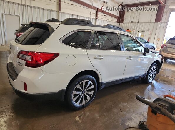 4S4BSAKC4H3216732 2017 SUBARU OUTBACK White უკანა მარჯვენა