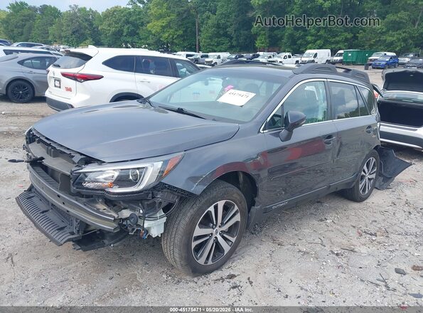 4S4BSAKC4J3369620 2018 SUBARU OUTBACK Серый Передняя левая четверть