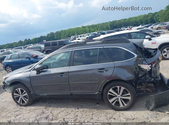 4S4BSAKC4J3369620 2018 SUBARU OUTBACK Серый Вид задней части салона