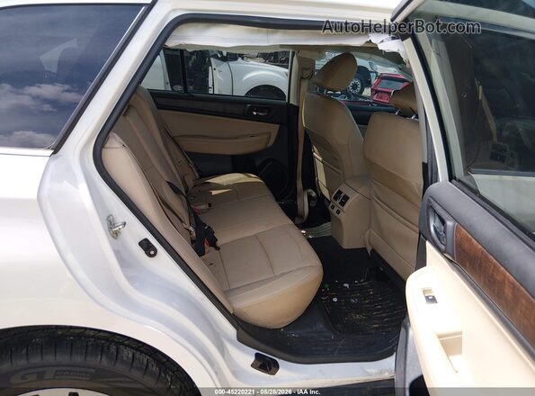 4S4BSAKC7H3268100 2017 SUBARU OUTBACK White VIN კოდის სტიკერის ხედი