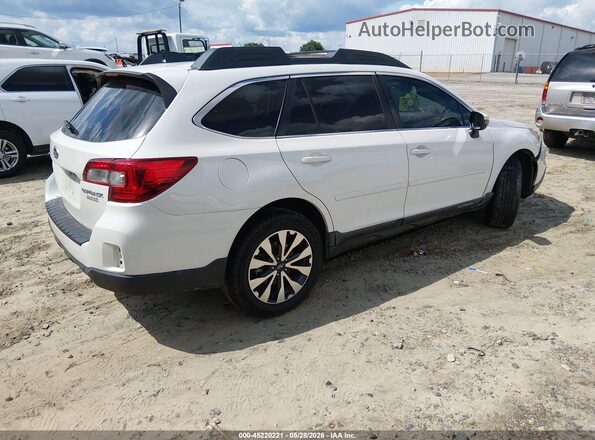 4S4BSAKC7H3268100 2017 SUBARU OUTBACK White უკანა მარჯვენა