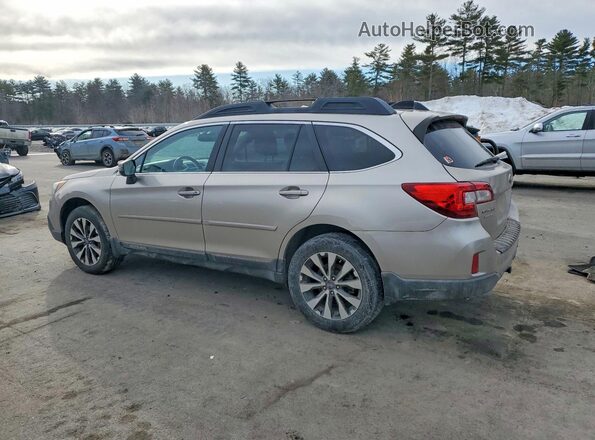 4S4BSALC2G3234949 2016 SUBARU OUTBACK Cream Задня ліва чверть