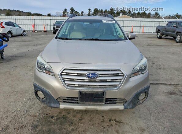 4S4BSALC2G3234949 2016 SUBARU OUTBACK Cream Вид спереду