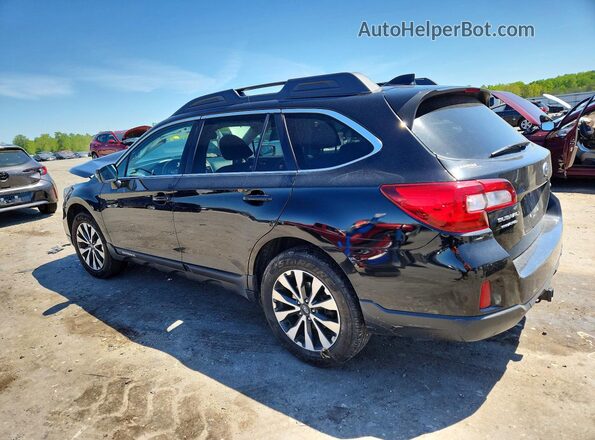 4S4BSALC9G3300445 2016 SUBARU OUTBACK Черный Задняя левая четверть