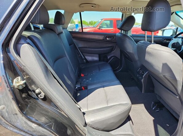 4S4BSALC9G3300445 2016 SUBARU OUTBACK Черный Вид задних сидений
