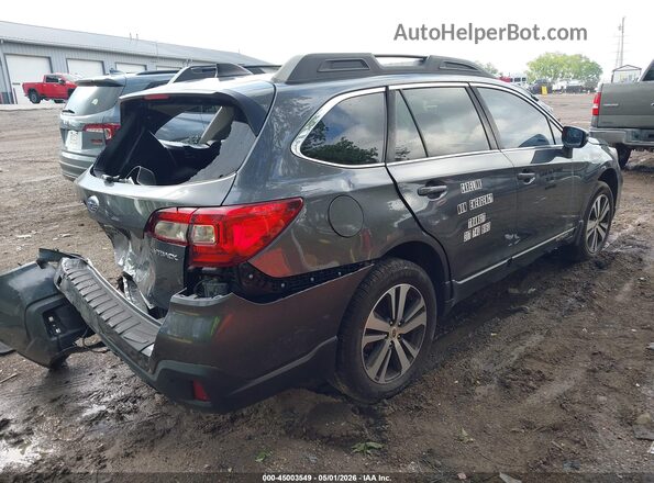 4S4BSANC0J3230337 2018 SUBARU OUTBACK Серый Задняя правая четверть