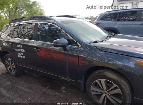 4S4BSANC0J3230337 2018 SUBARU OUTBACK Серый Вид задней части салона