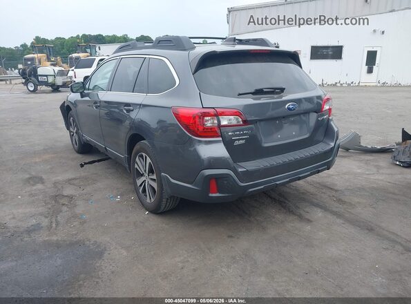 4S4BSANC0K3236883 2019 SUBARU OUTBACK Gray Задня ліва чверть