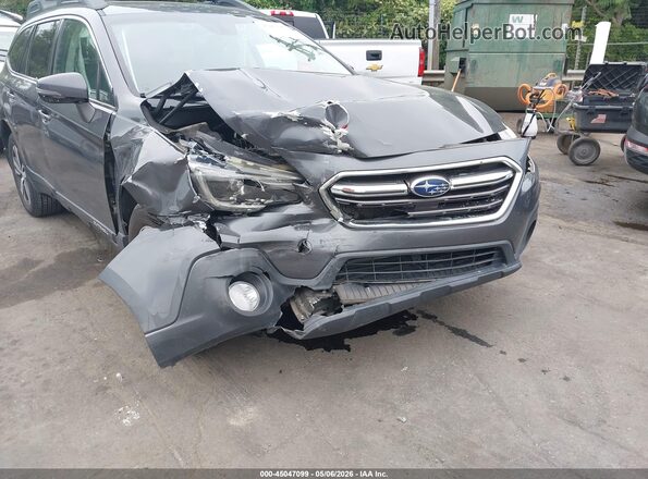 4S4BSANC0K3236883 2019 SUBARU OUTBACK Gray Вид спереду
