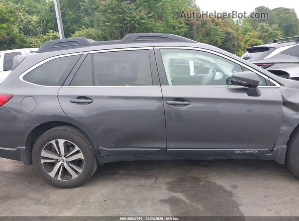 4S4BSANC0K3236883 2019 SUBARU OUTBACK Gray Вид задньої частини салону