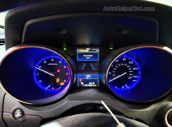 4S4BSANC1H3229482 2017 SUBARU OUTBACK Blue ხელსაწყოთა პანელის ხედი