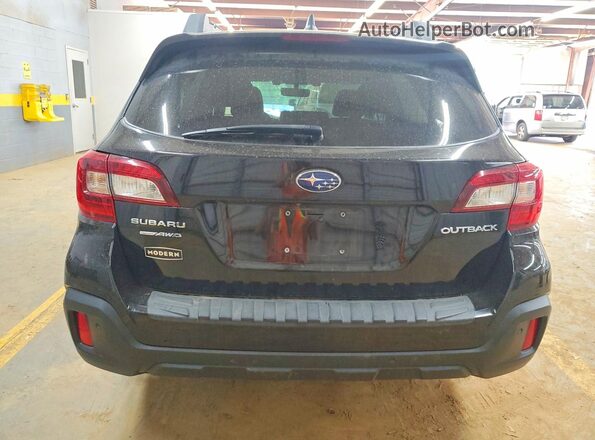 4S4BSANC1K3208560 2019 SUBARU OUTBACK Black უკანა ხედი