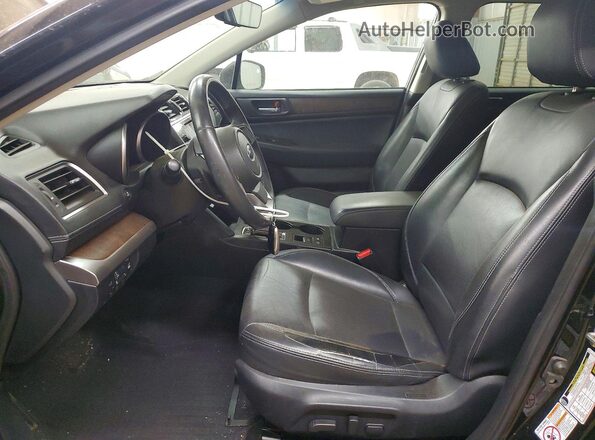 4S4BSANC1K3208560 2019 SUBARU OUTBACK Black წინა სალონის ხედი