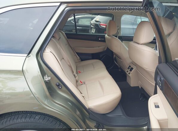 4S4BSANC2G3334076 2016 SUBARU OUTBACK Green VIN sticker view