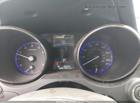 4S4BSANC2H3259798 2017 SUBARU OUTBACK Синий Вид задних сидений