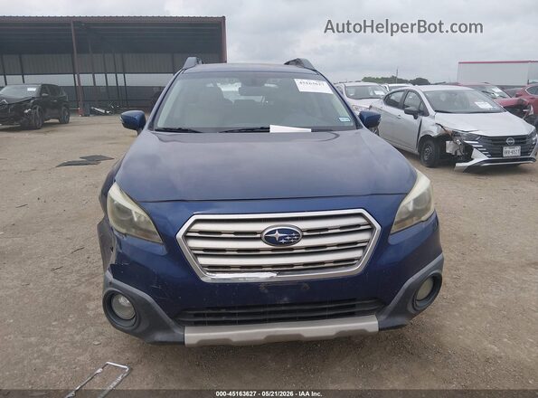 4S4BSANC2H3259798 2017 SUBARU OUTBACK Синий Вид щитка приборов