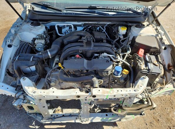4S4BSANC2K3371587 2019 SUBARU OUTBACK White Engine compartment view