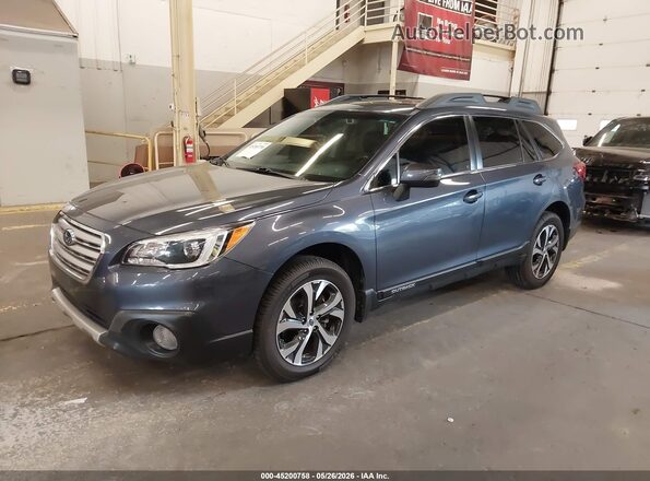 4S4BSANC3H3394207 2017 SUBARU OUTBACK Blue Vista tres cuartos delantera izquierda
