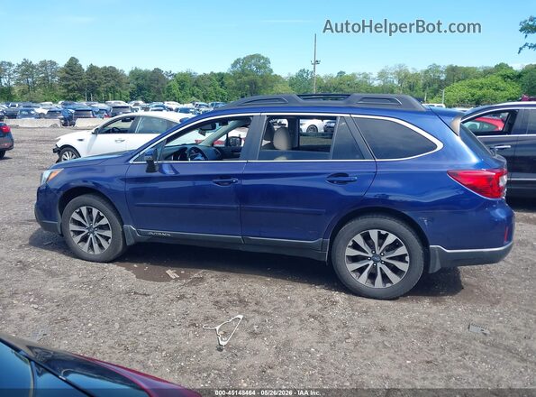 4S4BSANC4G3269022 2016 SUBARU OUTBACK Blue Widok wnętrza 360 stopni