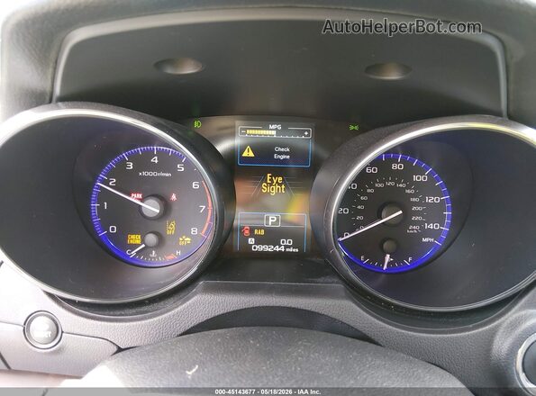 4S4BSANC4H3248656 2017 SUBARU OUTBACK White Widok tylnych siedzeń